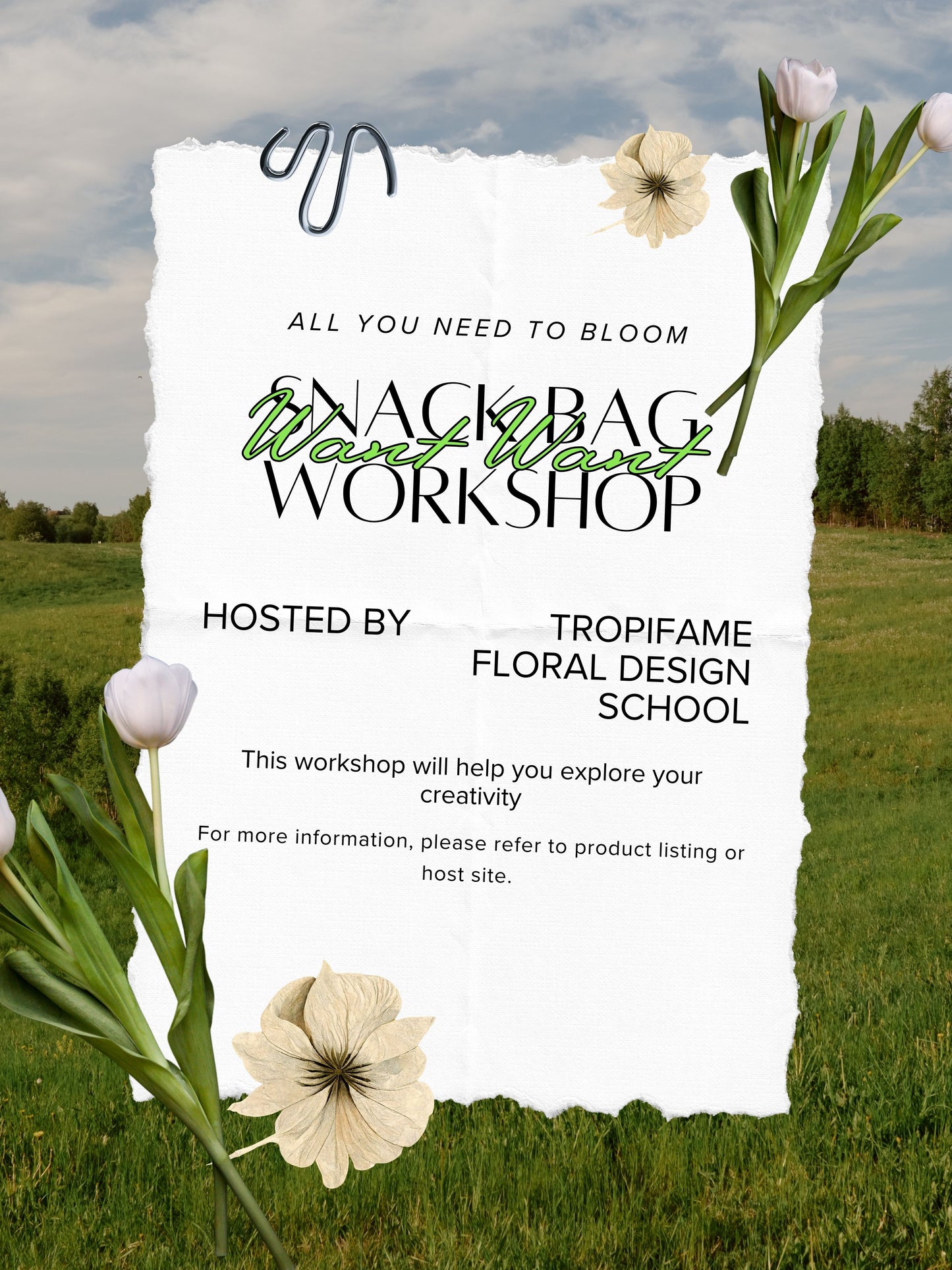 Snack Bag Want.One - June Holiday