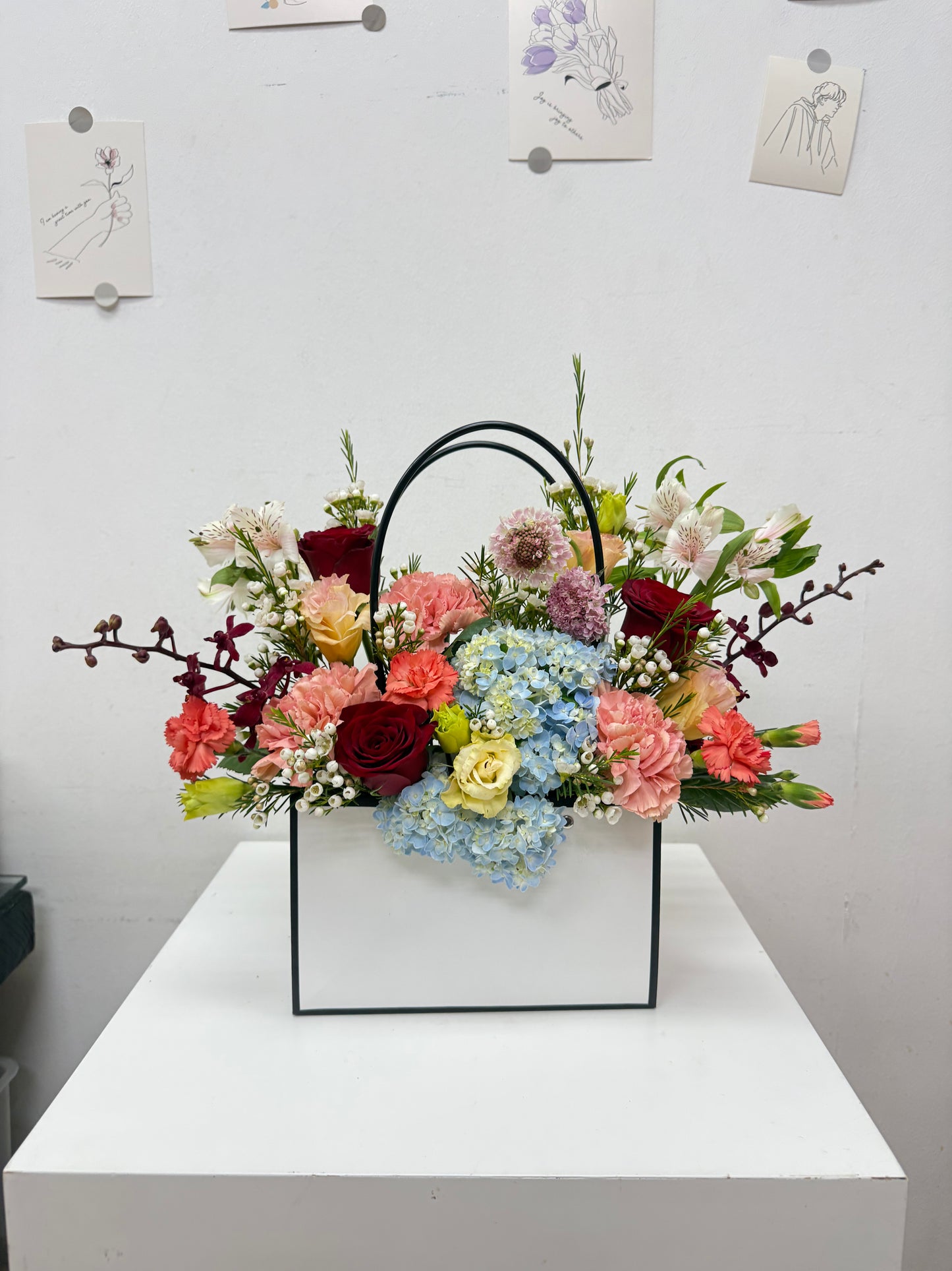 Flower Bouquet Of The Day, Bloom Bag