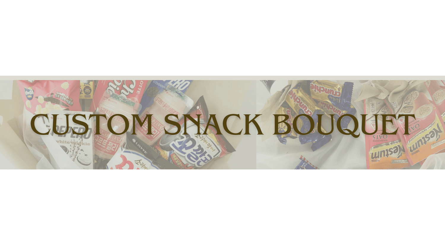 Custom Snack Bouquet