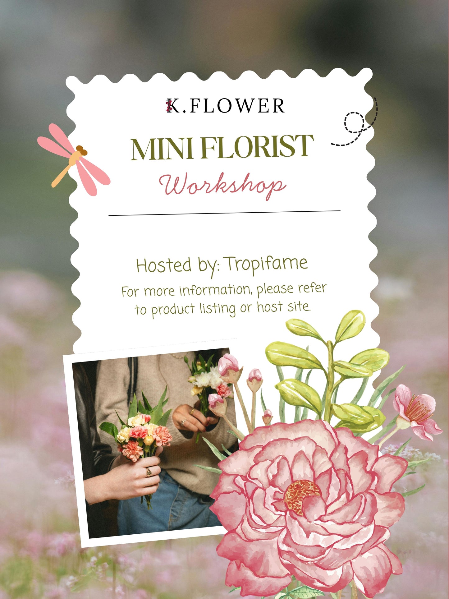 Mini Florist Workshop - June Holiday