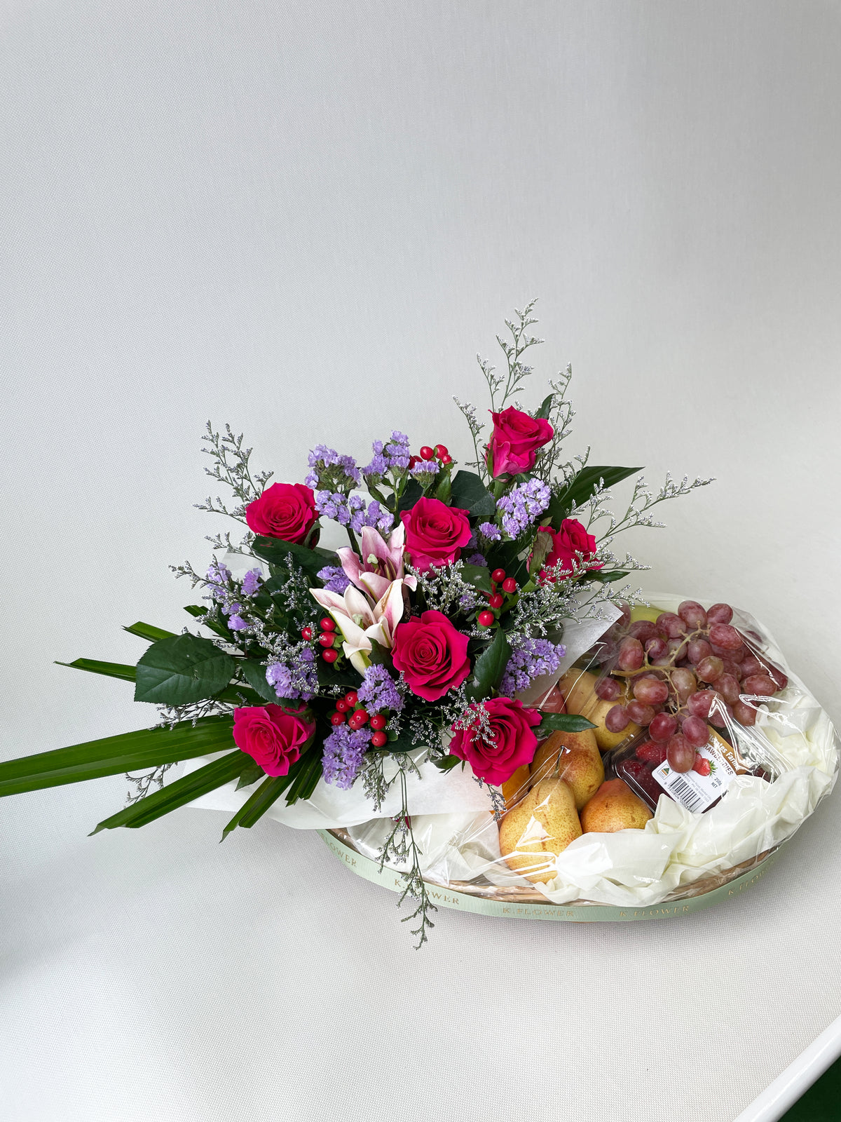 Cellar Moon, Floral Fruits Hamper