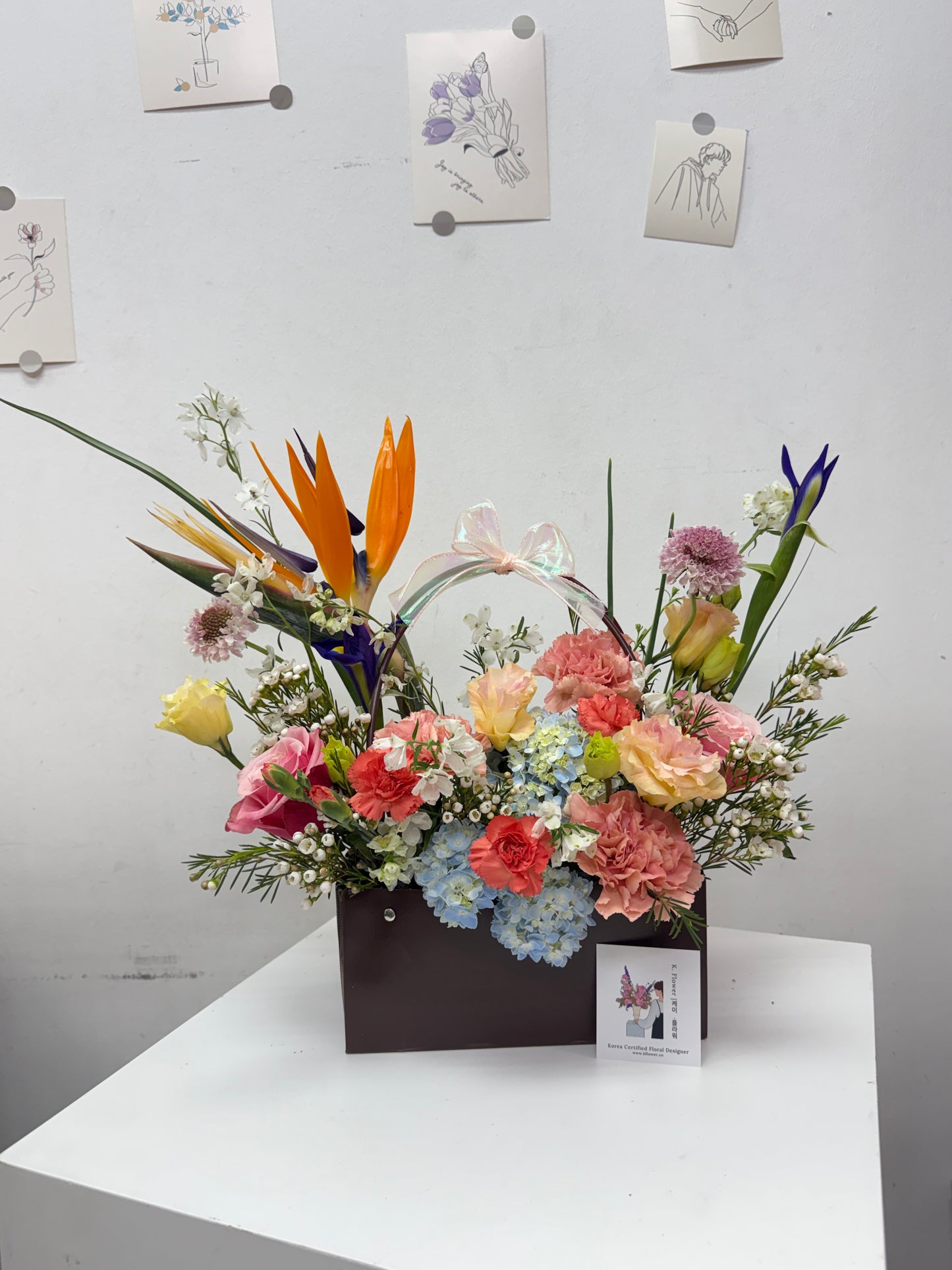 Flower Bouquet Of The Day, Bloom Bag