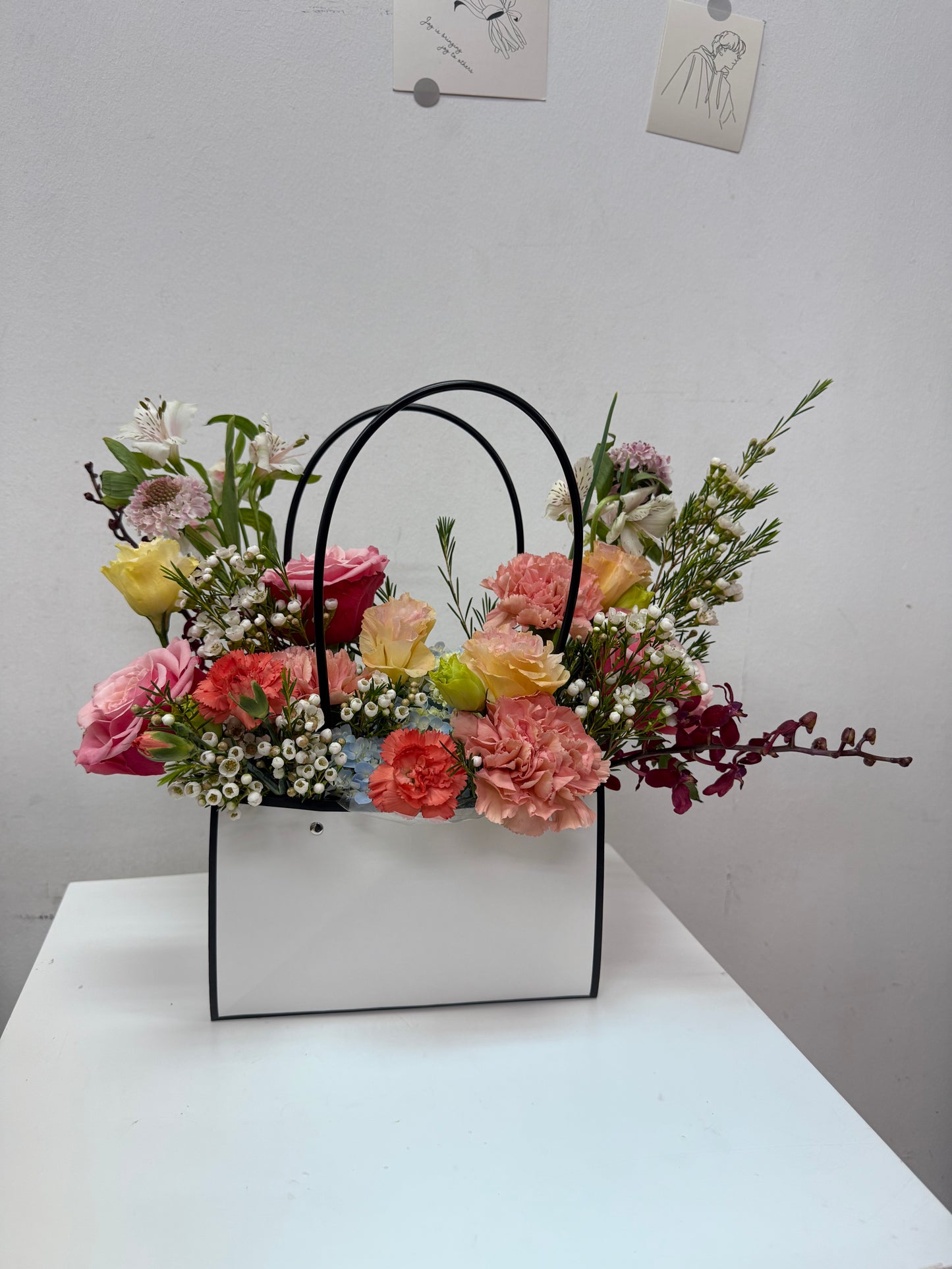Flower Bouquet Of The Day, Bloom Bag