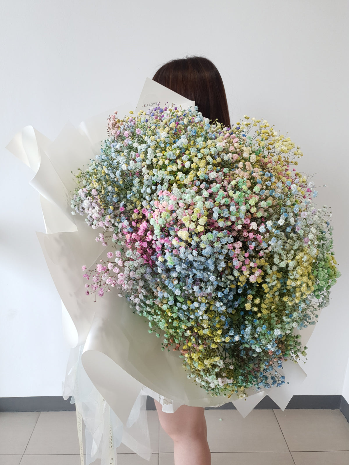 Baby Breath Bouquet - Life Size [K.Flower Signature]