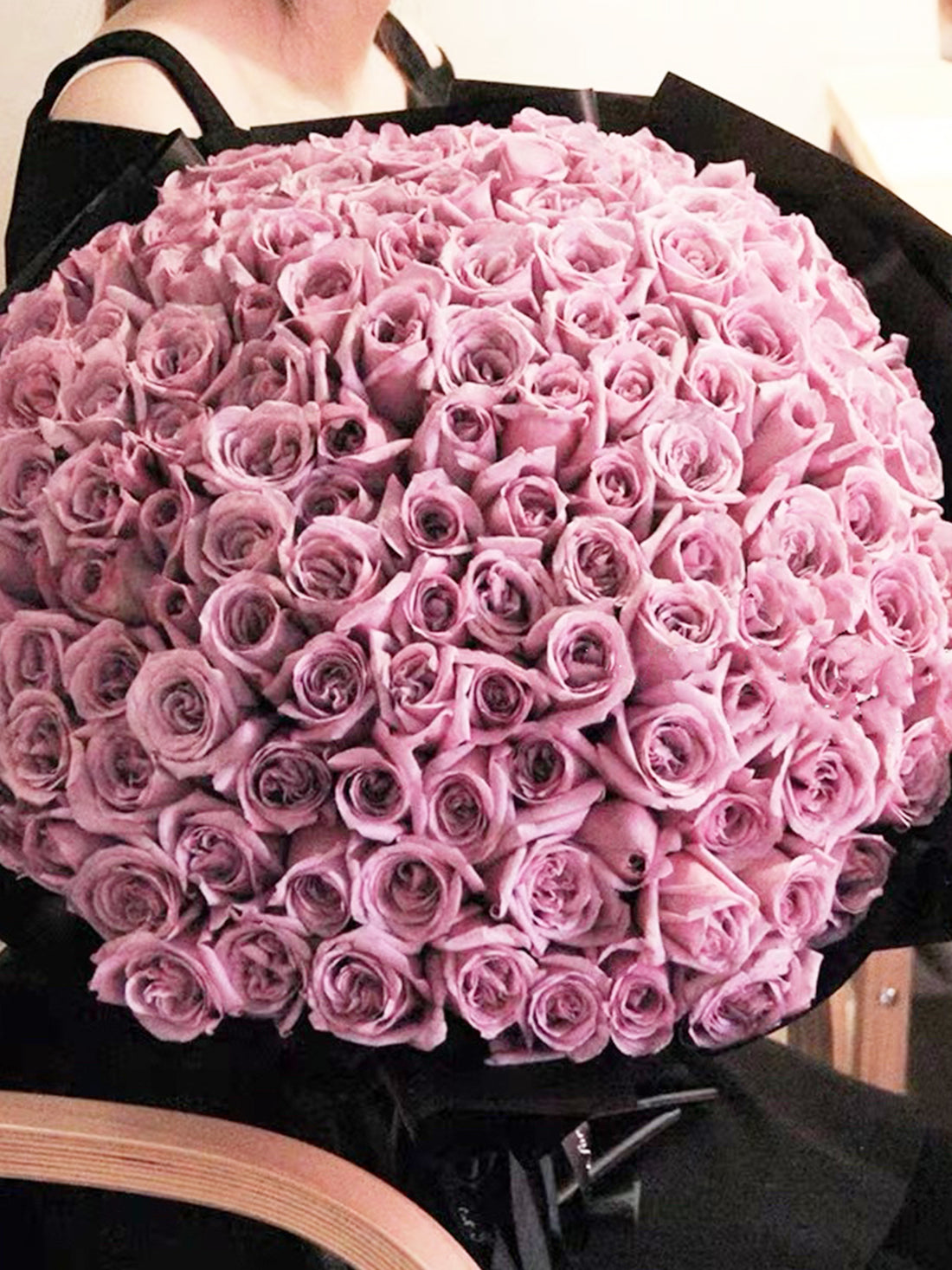 999 Purple Rose - Bouquet | K.Flower SG – K. FLOWER