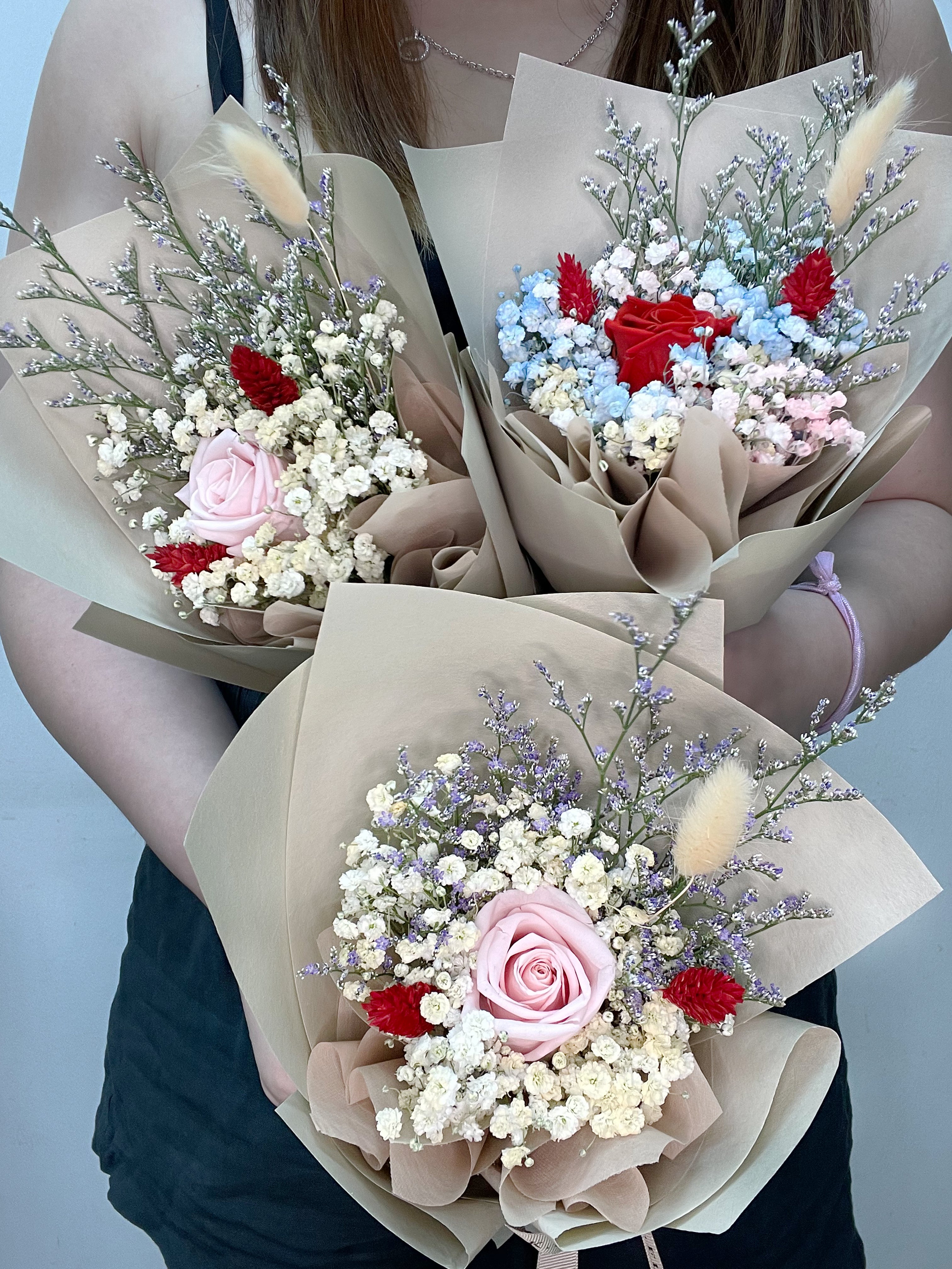 Dried Roses Preserved Roses Preserved Flowers - Everlasting Rose | kflower.co – K. FLOWER