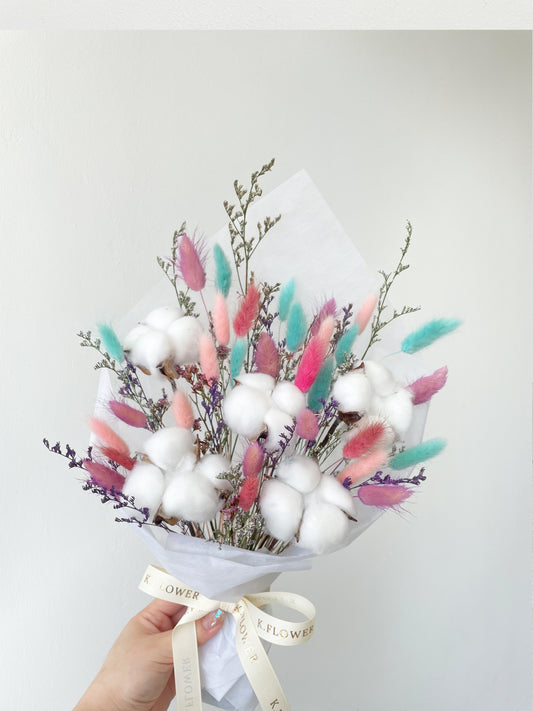 Riella，干花和保藏花束